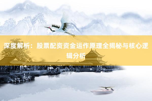 深度解析：股票配资资金运作原理全揭秘与核心逻辑分析